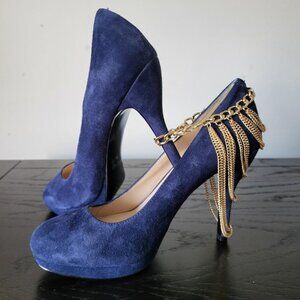 Navy Blue Heels, Nine West
